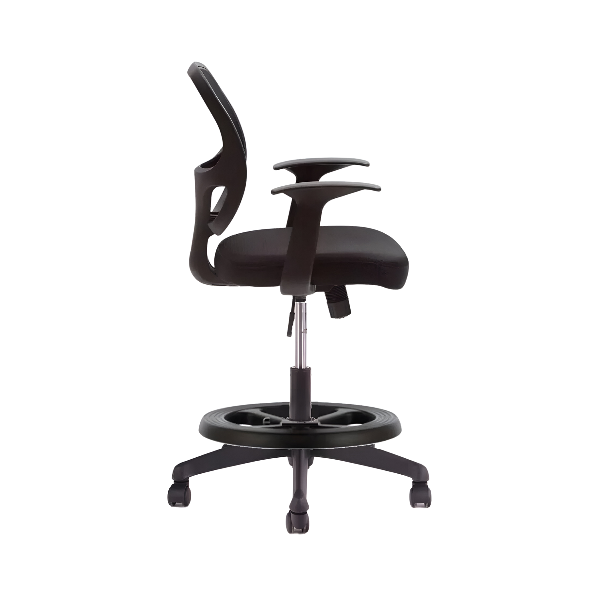 Silla Cajero Con Brazos y Aro Apoya Pies – Cod- 2007-