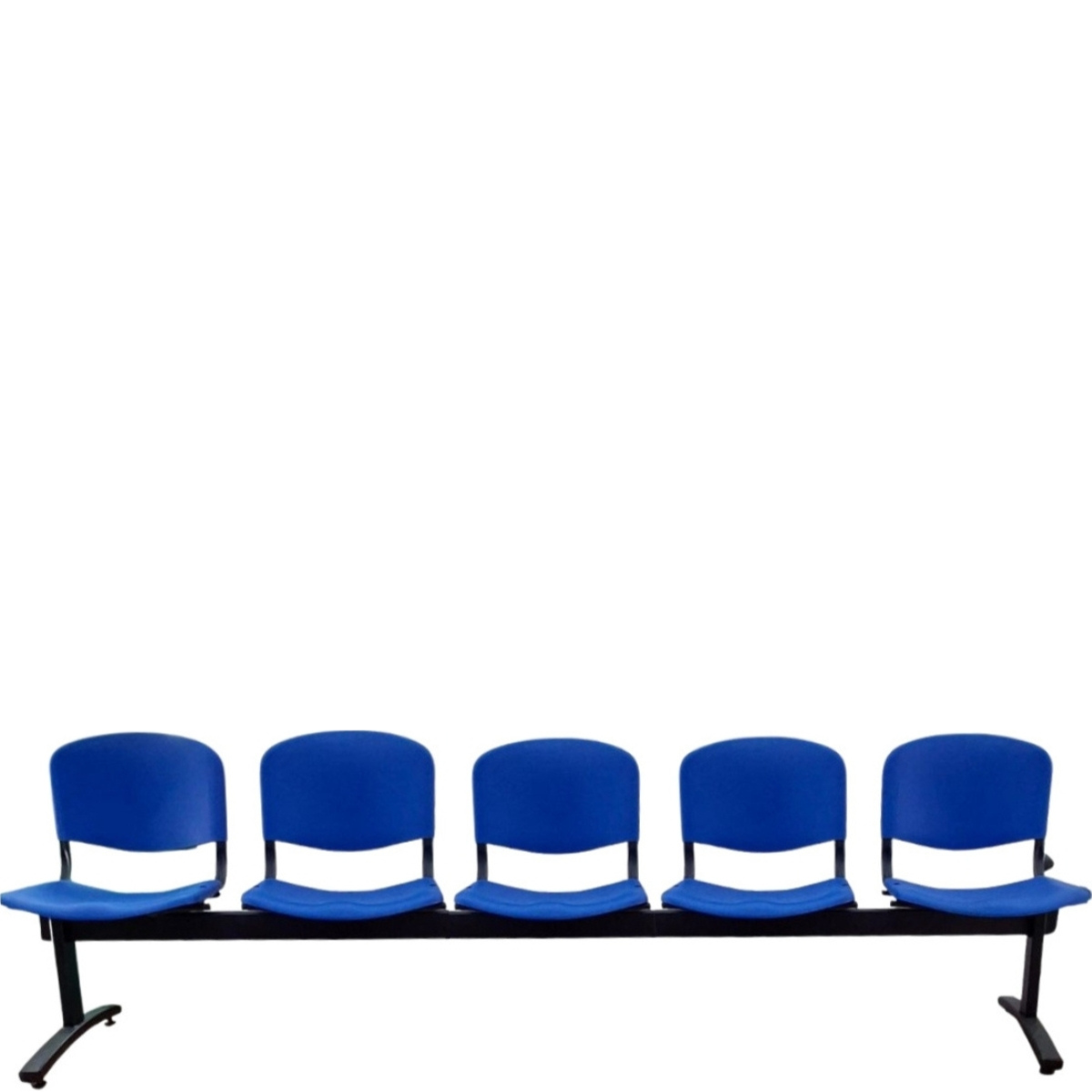 Banqueta de Sillas ISO PP Color Azul – 5 Asientos