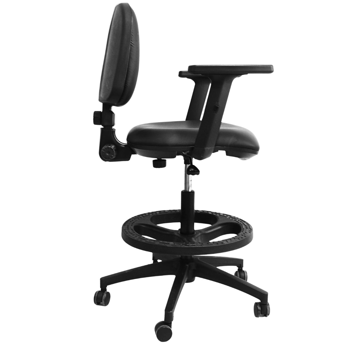 Silla Alta de Cajero Rudy CA520 - PU Ecocuero