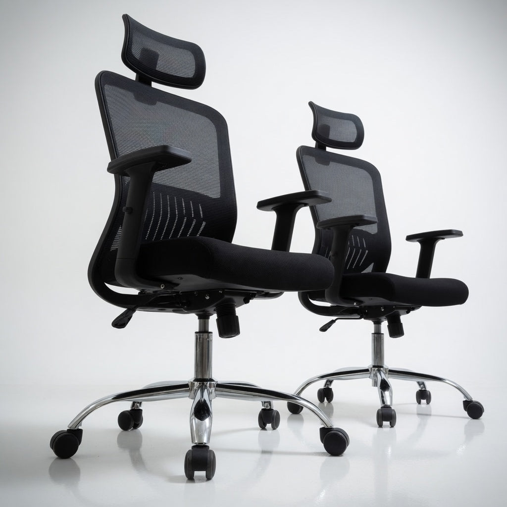 PACK 2 SILLAS DE OFICINA NEW CUBA - FULLMUEBLES