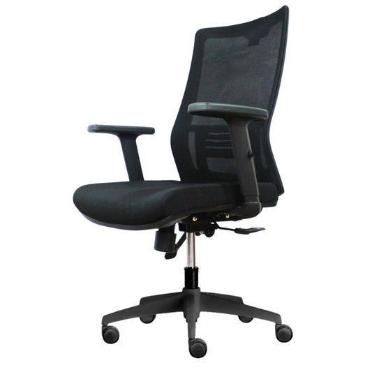 Silla Ergonómica Ergo Plus Nylon Sin Cabecera -Cod-3027B-