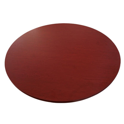 Mesa de Reunión Redonda 120 cm - Color Cerezo