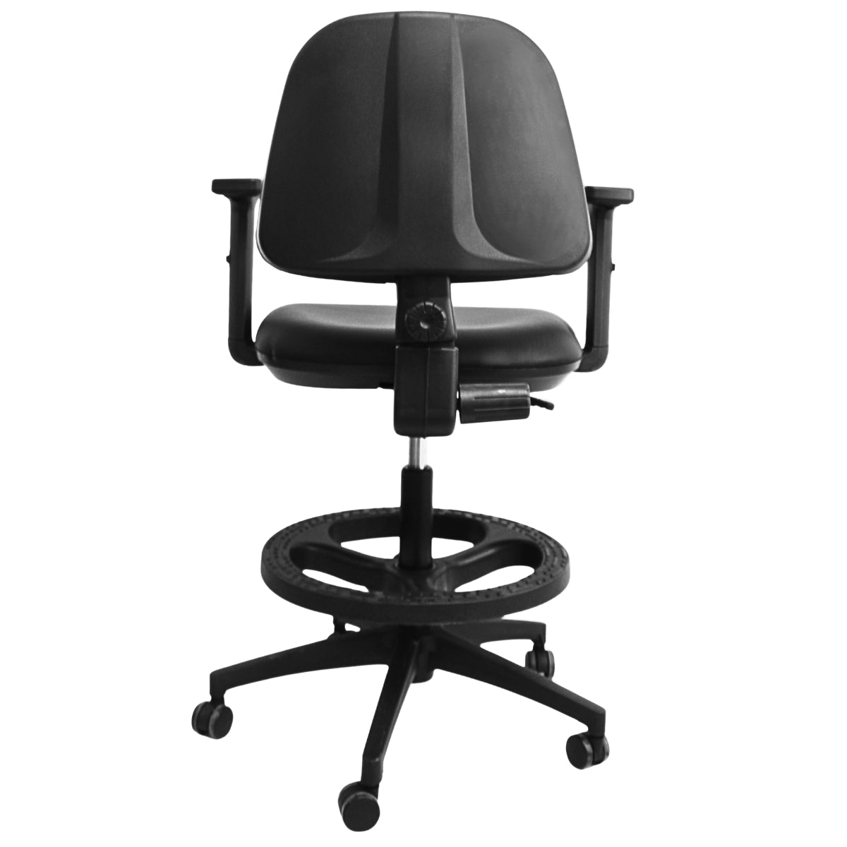 Silla Alta de Cajero Rudy CA520 - PU Ecocuero