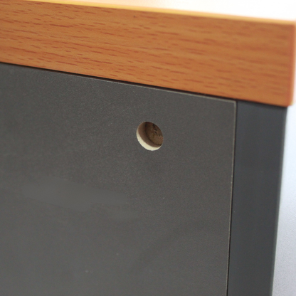 Archivador o Gabinete aéreo - Con llave - Medidas 80x40x40 - Color Peral