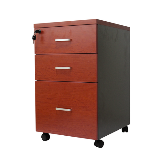 Cajonera con Cajón Inferior Extra Amplio y Cierre Centralizado 70x41x47