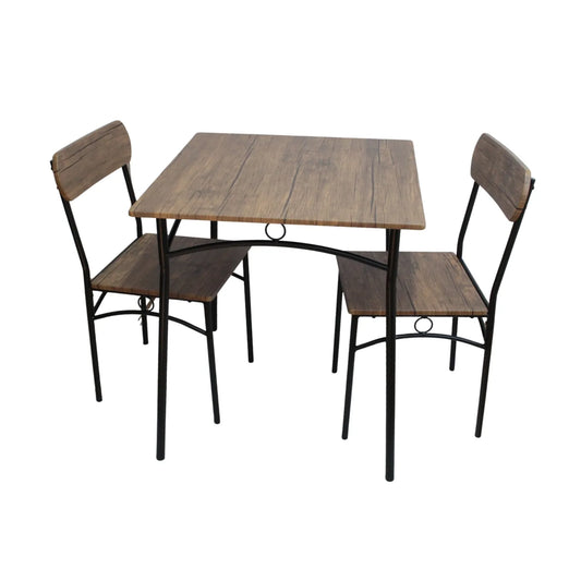 Comedor Pequeño + 2 Sillas 80×53×75 cm