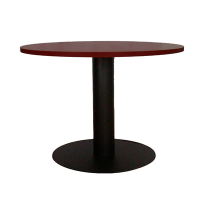 Mesa de Reunión Redonda 120 cm - Color Cerezo