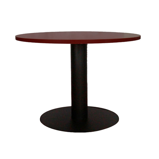 Mesa de Reunión Redonda 120 cm - Color Cerezo